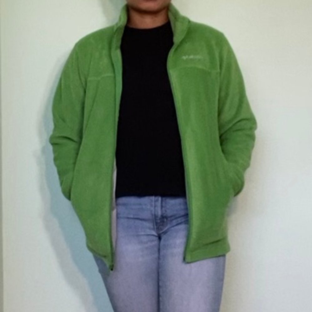 Columbia Green Fleece Jacket